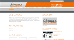 Desktop Screenshot of gorillanation.com